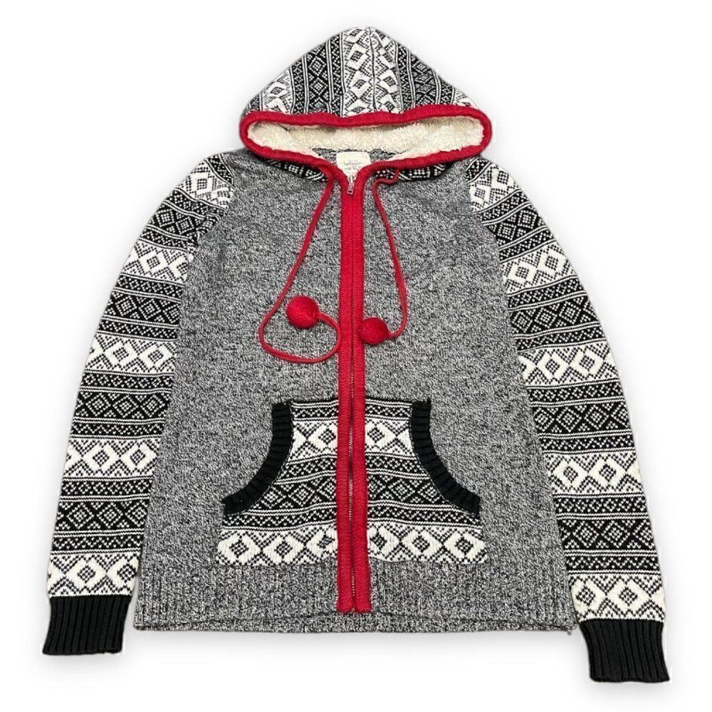 Between Me and You Winter Zip Up Hoodie - Picture 7 of 12